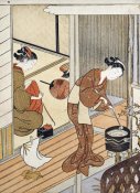 Suzuki Harunobu - Returning Sails of The Towel Rack
