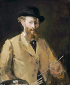 Edouard Manet - Self Portrait with a Palette