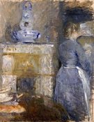 Berthe Morisot - The Dining Room of The Rouart Family