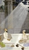 Mughal School - Noble With Attendants