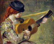 Pierre-Auguste Renoir - Girl with a Guitar, 1897
