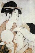 Kitagawa Utamaro - Bust Portrait of Two Women