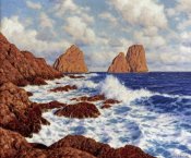 Ivan Federovich Choultse - The Rocks at Capri