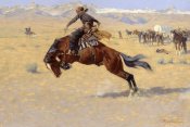 Frederic Remington - A Cold Morning on The Range