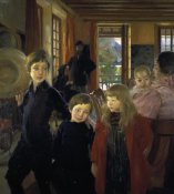 Albert Besnard - A Family or the Artist's Family