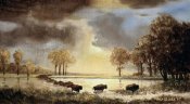 Albert Bierstadt - The Buffalo Trail, 1867