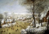 Pieter Bruegel the Elder - A Winter Landscape with Skaters and a Bird Trap