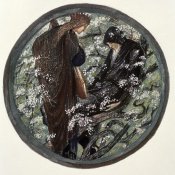 Sir Edward Burne-Jones - Witches Tree. Nimue Beguiling Merlin With Enchantment