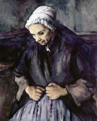Paul Cezanne - An Old Woman With a Rosary