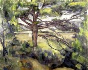 Paul Cezanne - Great Pine and Red Earth