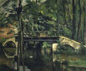 Paul Cezanne - The Bridge at Maincy (Le Pont de Maincy)