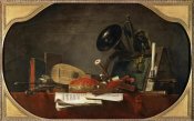 Jean-Baptiste-Siméon  Chardin - Attributes of Music