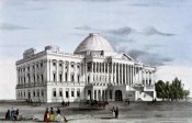 Nathaniel Currier - Capitol at Washington, ca. 1835-1836