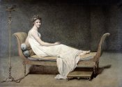 Jacques-Louis David - Portrait of Mrs. Recamier