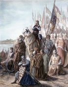 Gustave Dore - St. Louis Before Damietta, Egypt - 6th Crusade