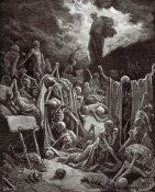 Gustave Dore - The Visions of Ezekiel The Vision of the Valley of the Dry Bones