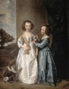 Anthony van Dyck - Philadelphia and Elisabeth Wharton