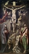 El Greco - Crucifixion With Virgin, Magdalene, St. John & Angels
