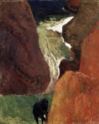 Paul Gauguin - Above the Abyss Au Dessus du Gouffre
