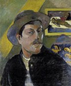Paul Gauguin - Portrait of the Artist, (Portrait de l'Artiste) (i)