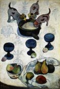 Paul Gauguin - Still Life with Three Dogs, (Nature Morte aux Trois Chiots)