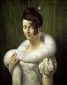 Francois Pascal Simon Gerard - Portrait of a Young Lady (Portrait de Jeune Femme)