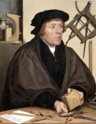 Hans Holbein - Nicholas Kratzer (Inventor of Polyhedral Sundial)