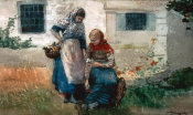 Winslow Homer - Picking Flowers