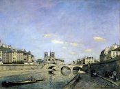 Johan Barthold Jongkind - The Seine and Notre-Dame in Paris