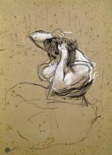 Henri Toulouse-Lautrec - Femme Qui Se Peigne