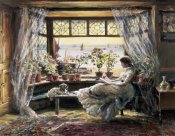 Charles James Lewis - Reading by the Window, Hastings
