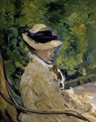 Edouard Manet - Madame Manet at Bellevue