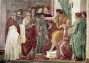 Masaccio - Dispute With Simon Mago
