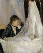 Berthe Morisot - The Cradle (Le berceau)