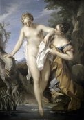 Francois Le Moyne - Bather and her Attendant
