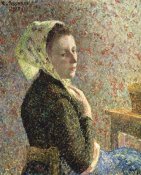 Camille Pissarro - Woman with Green Scarf