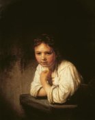Rembrandt Van Rijn - Girl at Window