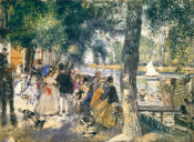 Pierre-Auguste Renoir - La Grenouilliere - Bathers In The Seine