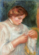 Pierre-Auguste Renoir - The Seamstress