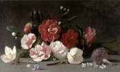 Jean-Baptiste Robie - Floral Still Life