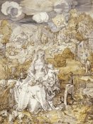 Albrecht Durer - The Virgin with Animals, 1503
