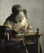 Johannes Vermeer - The Lacemaker