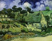 Vincent Van Gogh - House with Straw Ceiling, Cordeville