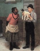 John George Brown - The New Puppy