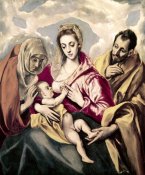 El Greco - Madonna Feeding Christ