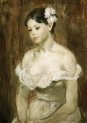 Berthe Morisot - Portrait of a Young Girl