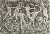 Antonio del Pollaiolo - Battle of Ten Naked Men