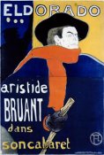 Henri Toulouse-Lautrec - Eldorado / Aristide Bruant