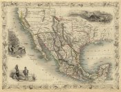 R.M. Martin - Mexico, California and Texas, 1851