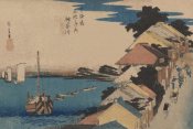 Ando Hiroshige - Kanagawa, 1836